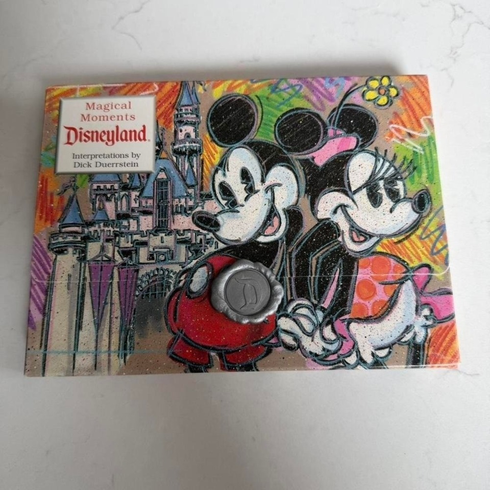 Disneyland Magical Moments Note Card Set Dick Duerrstein  Stationery Vintage